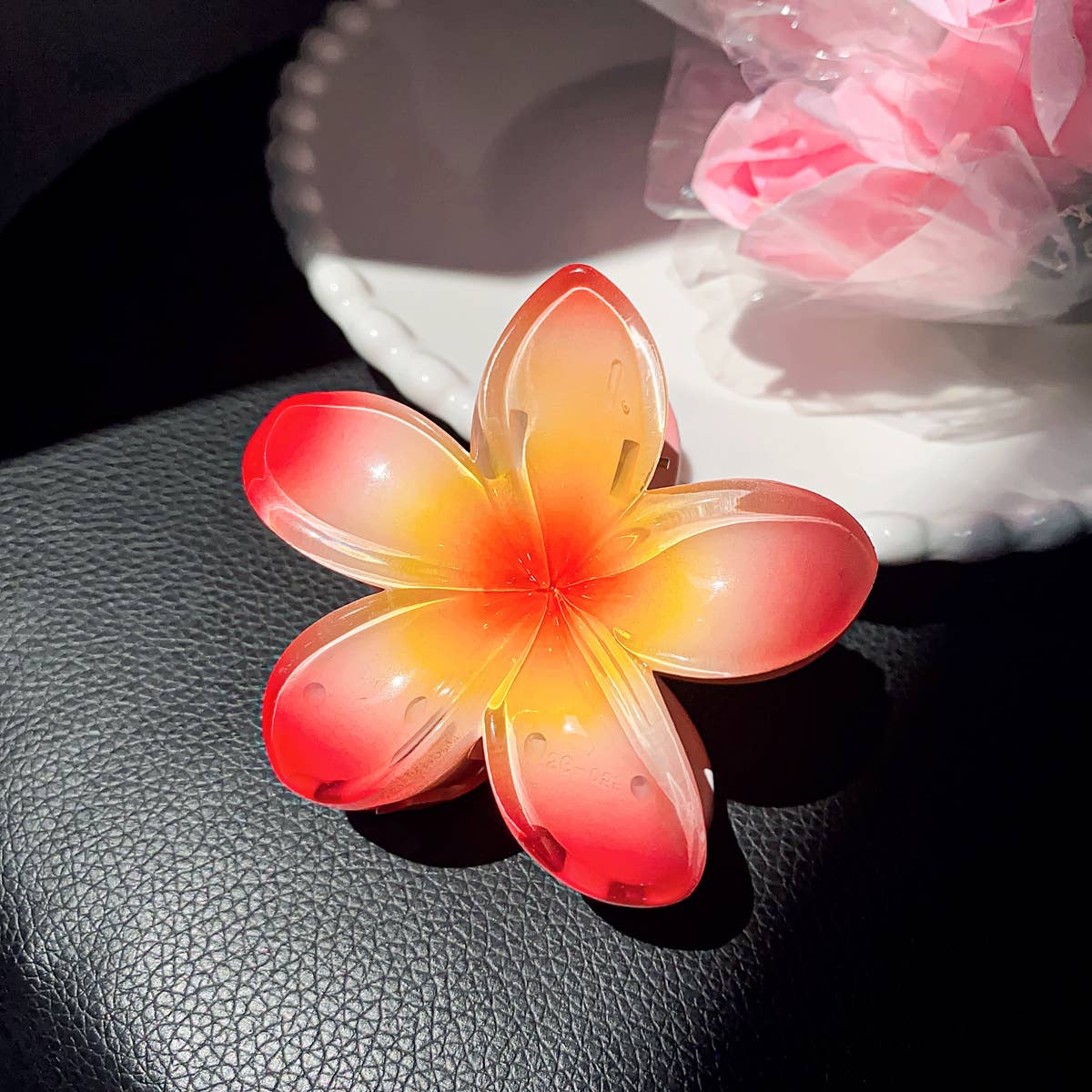 Little Trendy - Wholesale Hair Clip - Women's - Colorful Flower hair claw Clip summer flower hair clip10