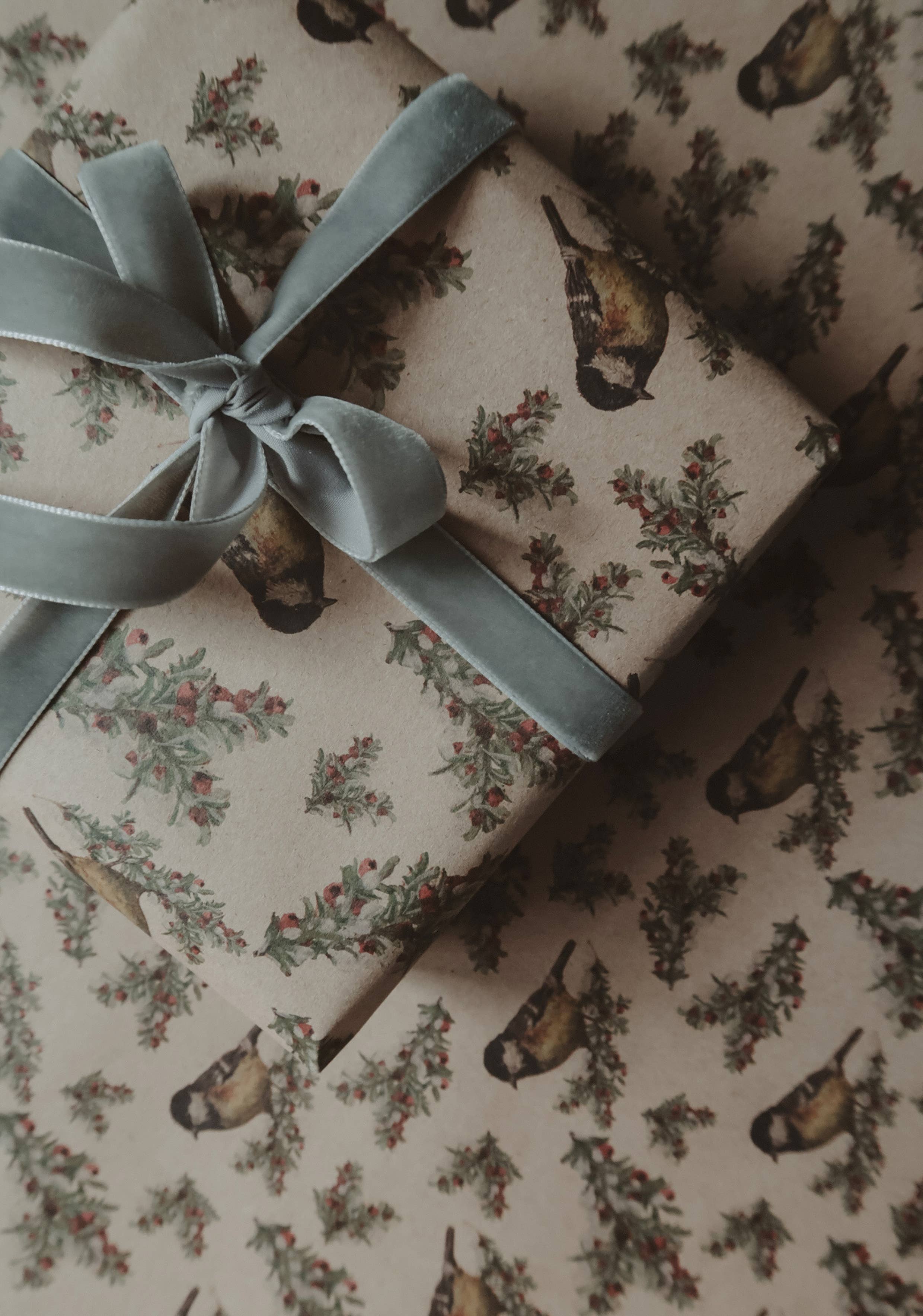 MyDesignPictures - Wholesale Ribbon - Gift Wrapping - Velvet ribbon GRAY length 2,5m/width 16mm 8