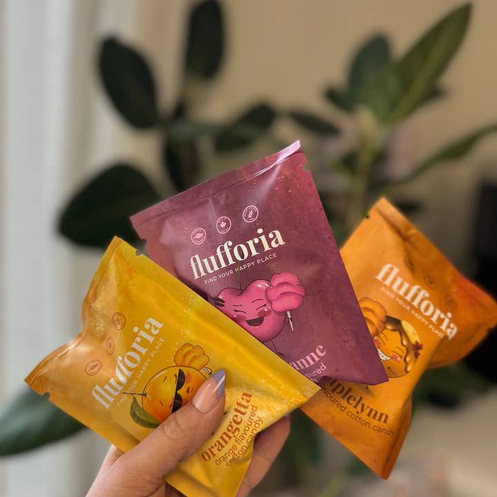 Flufforia | Cotton Candy Spun Smarter - Wholesale Cotton Candy - Maplelynn | Organic All Natural Maple Flavored Cotton Candy