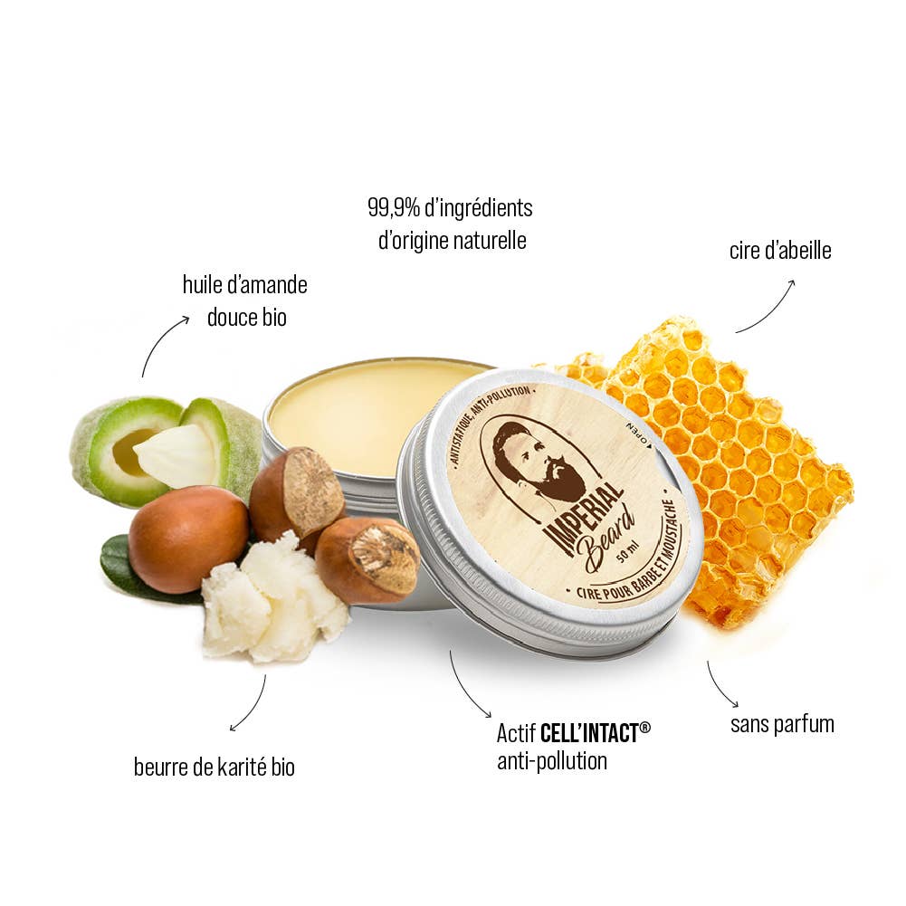 Imperial Beard - Wholesale Beard Styling Product - Moisturizing wax for beard and mustache2