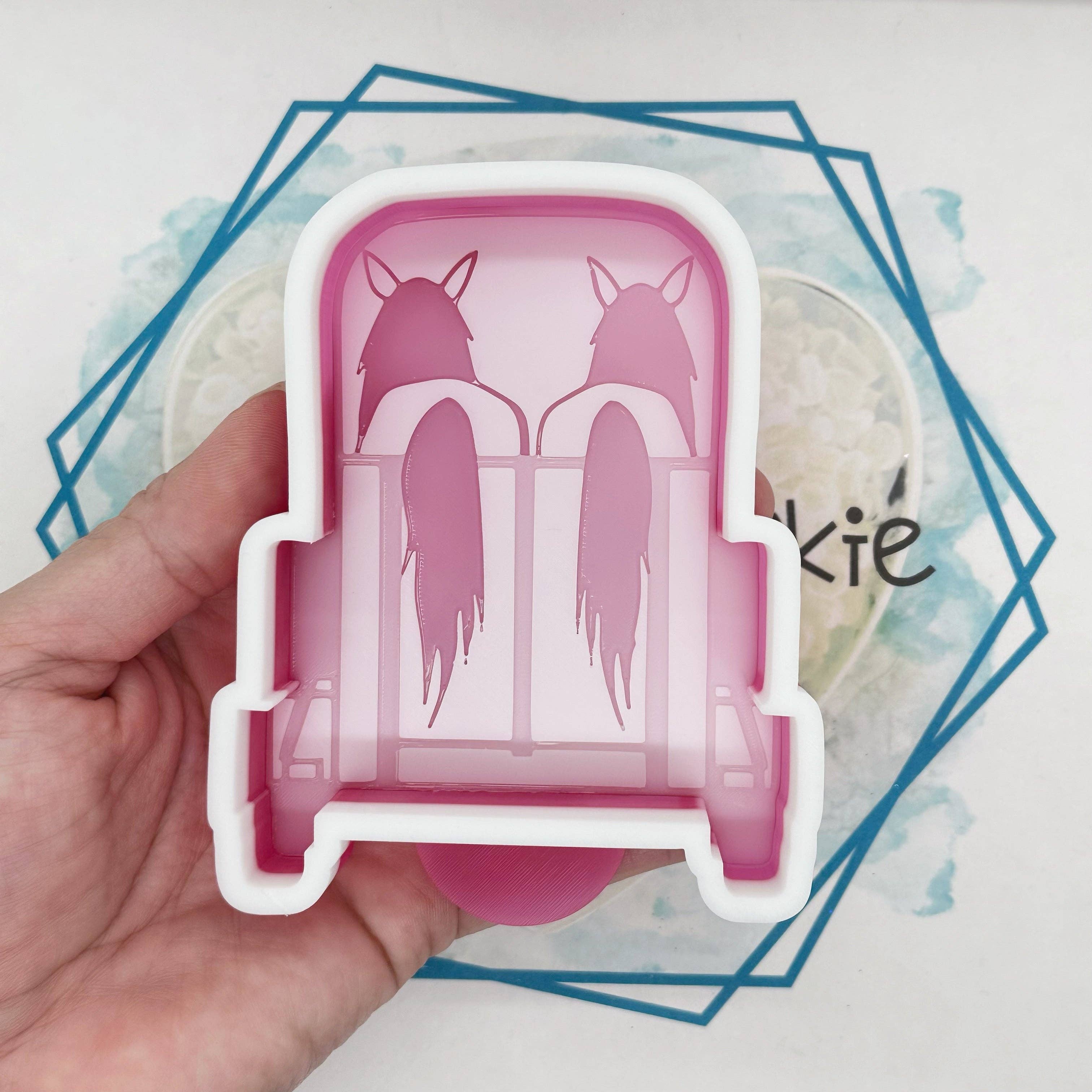 The Freshie Junkie, LLC - Wholesale Craft Supplies - *NEW RELEASE* Horse Trailer Freshie Mold0