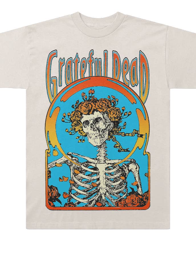 Manic Merch – wholesale Grafisk T-shirt - Unisex – Grateful Dead - Vintage Bertha - Grafisk T-shirt0