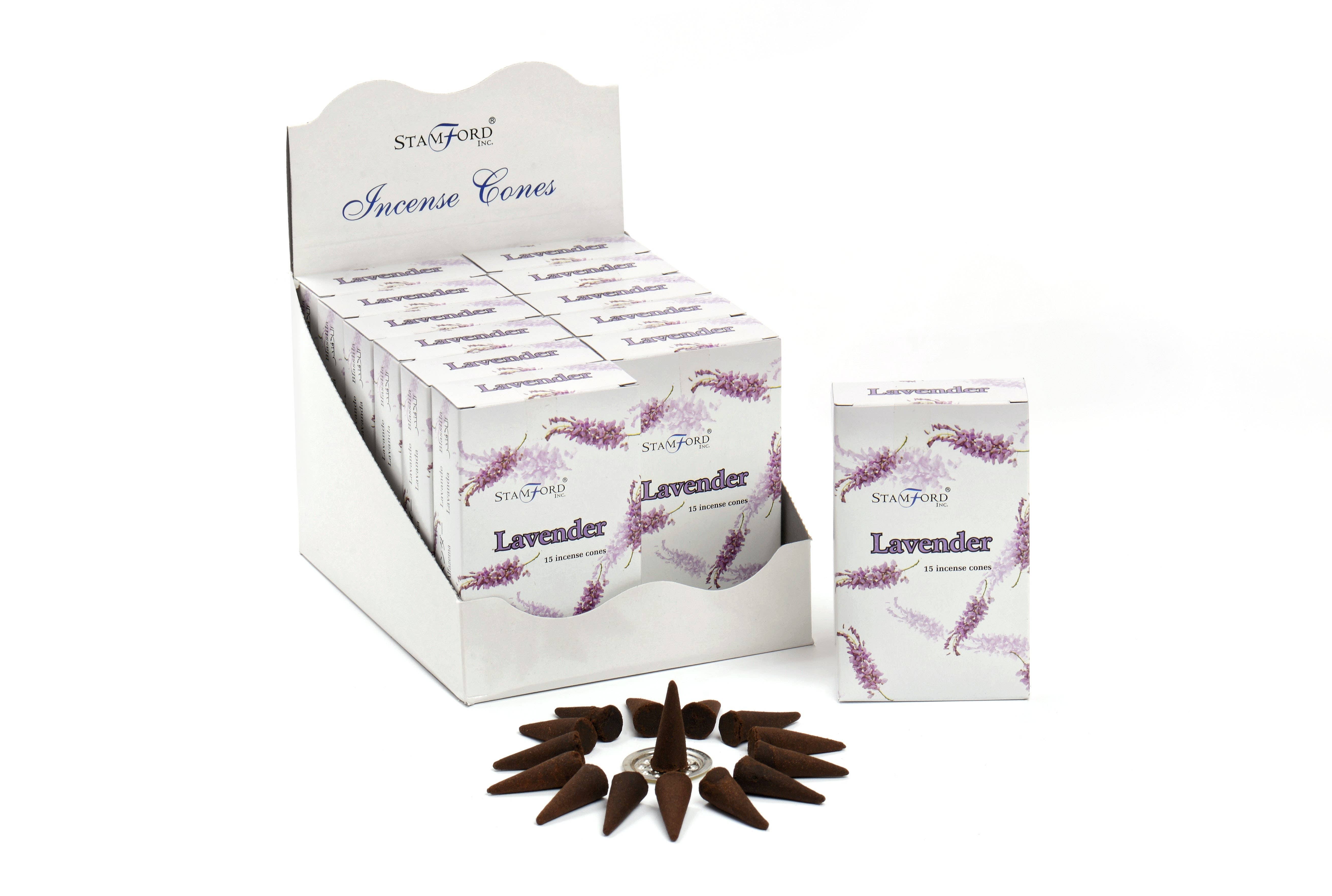 Ancient Wisdom - Wholesale Incense - Lavender Cones1