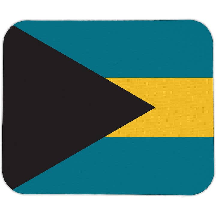 Bahamas Flag Mouse Pad for wholesale by DCM Solutions