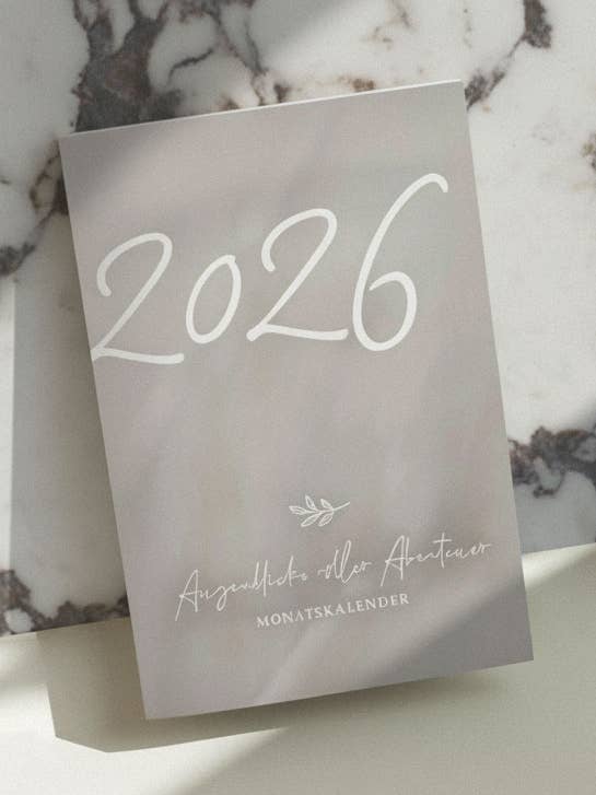 Maandkalender 2026, momenten vol avontuur voor wholesale door NORDEULE