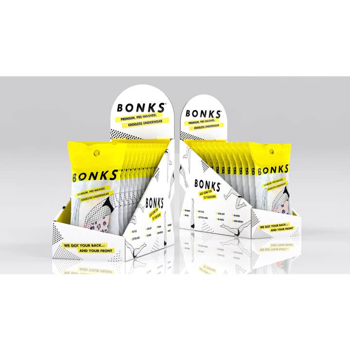 BONKS® - Venta al por mayor Expositor - Papelería y detalles - Ropa Interior de Emergencia - Paquete de Exhibición de 12 Unidades4