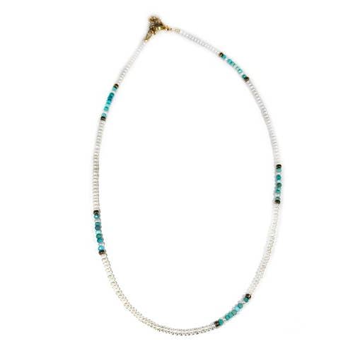 MINI PERLEN MIT PERLEN & TÜRKIS für den Großhandel von Rachel Nathan