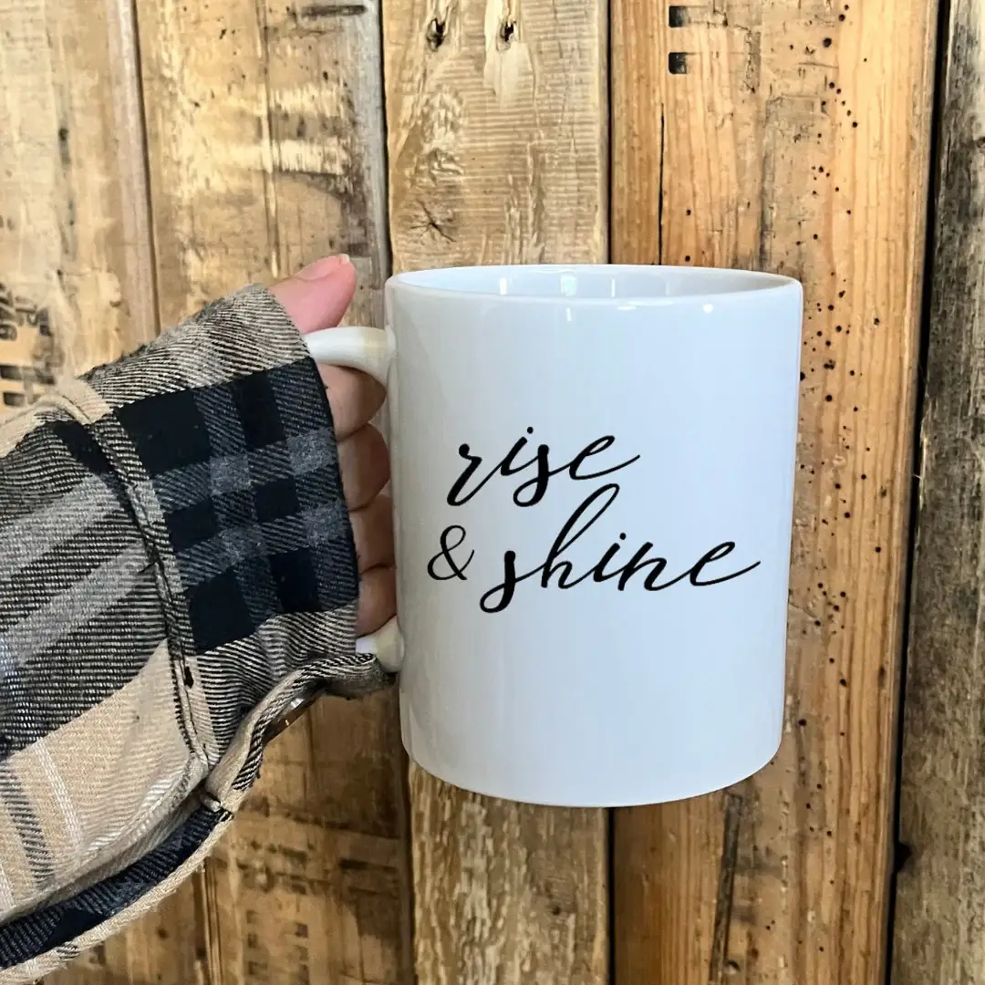 Sage & Soil - Wholesale Coffee Mug - Rise and Shine Coffee Mug1
