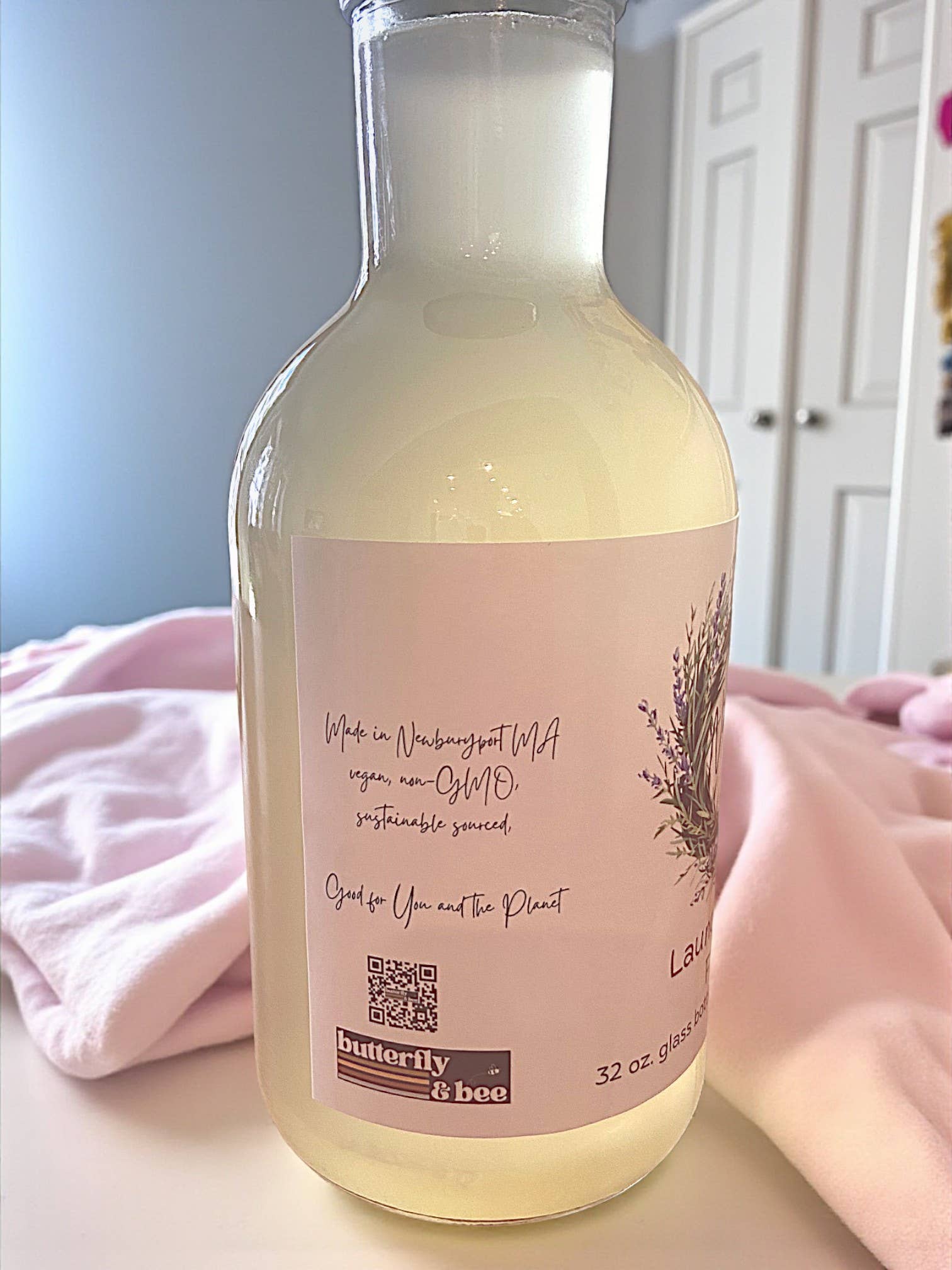 Butterfly&Bee - Venta al por mayor Detergente líquido para ropa - Detergente Líquido Orgánico para Ropa: Jabón Natural para Ropa4