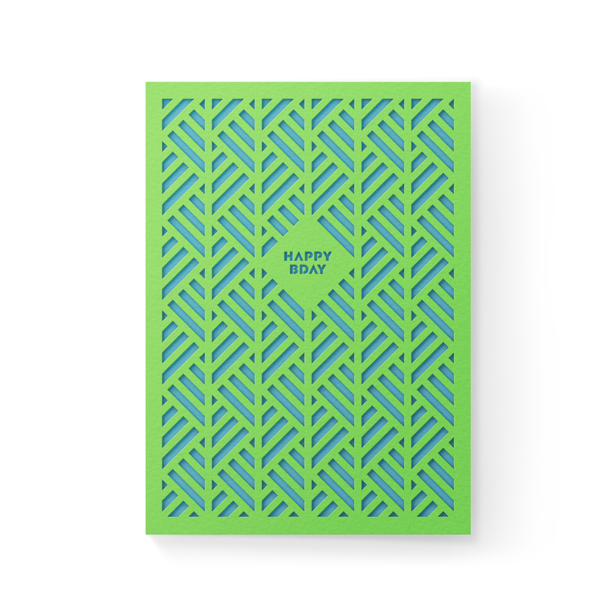 Dear Beni - Wholesale Birthday Card - Happy Bday Grove Layered Card0