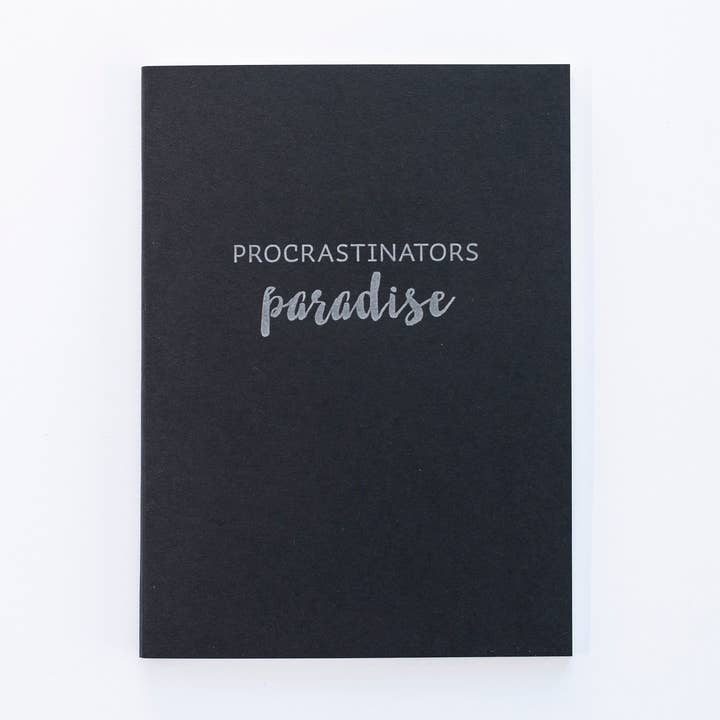SALE/ discontinued** Procrastinators Notebook for wholesale by Pistachio Press