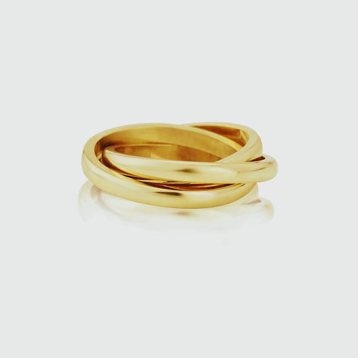 Anillo de boda ruso de oro amarillo Walton de 2 mm para venta al por mayor de Auree Jewellery