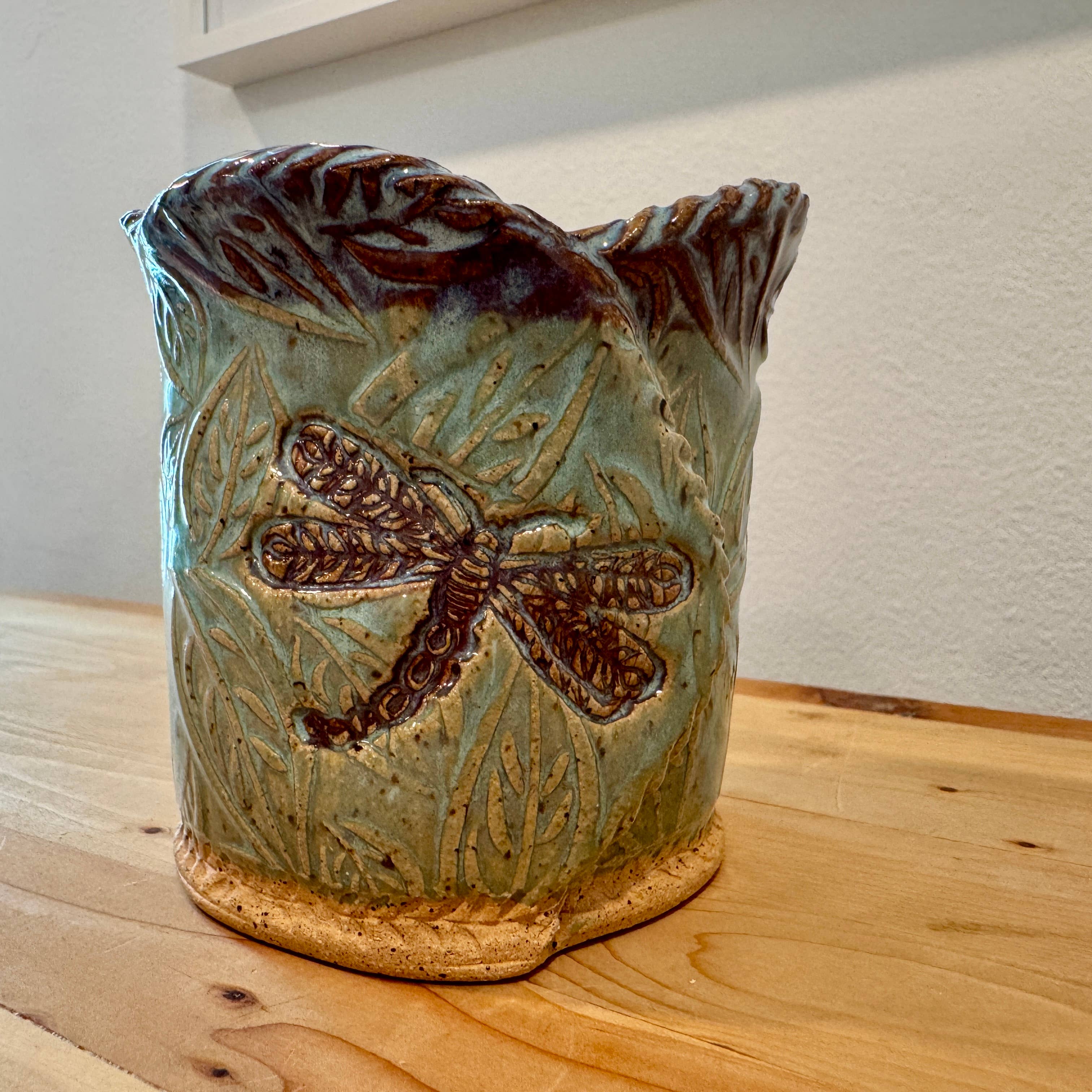 AMG Pottery - Wholesale Jar/Filled Candle - Dragonfly Candle 6