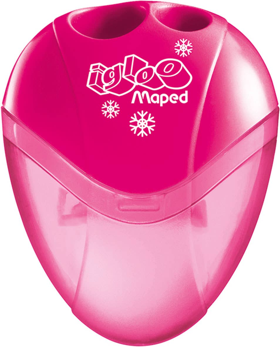 Maped Deutschland GmbH - Wholesale Pencil Sharpener - I-Gloo sharpener, 2 pen size, collection box - display3