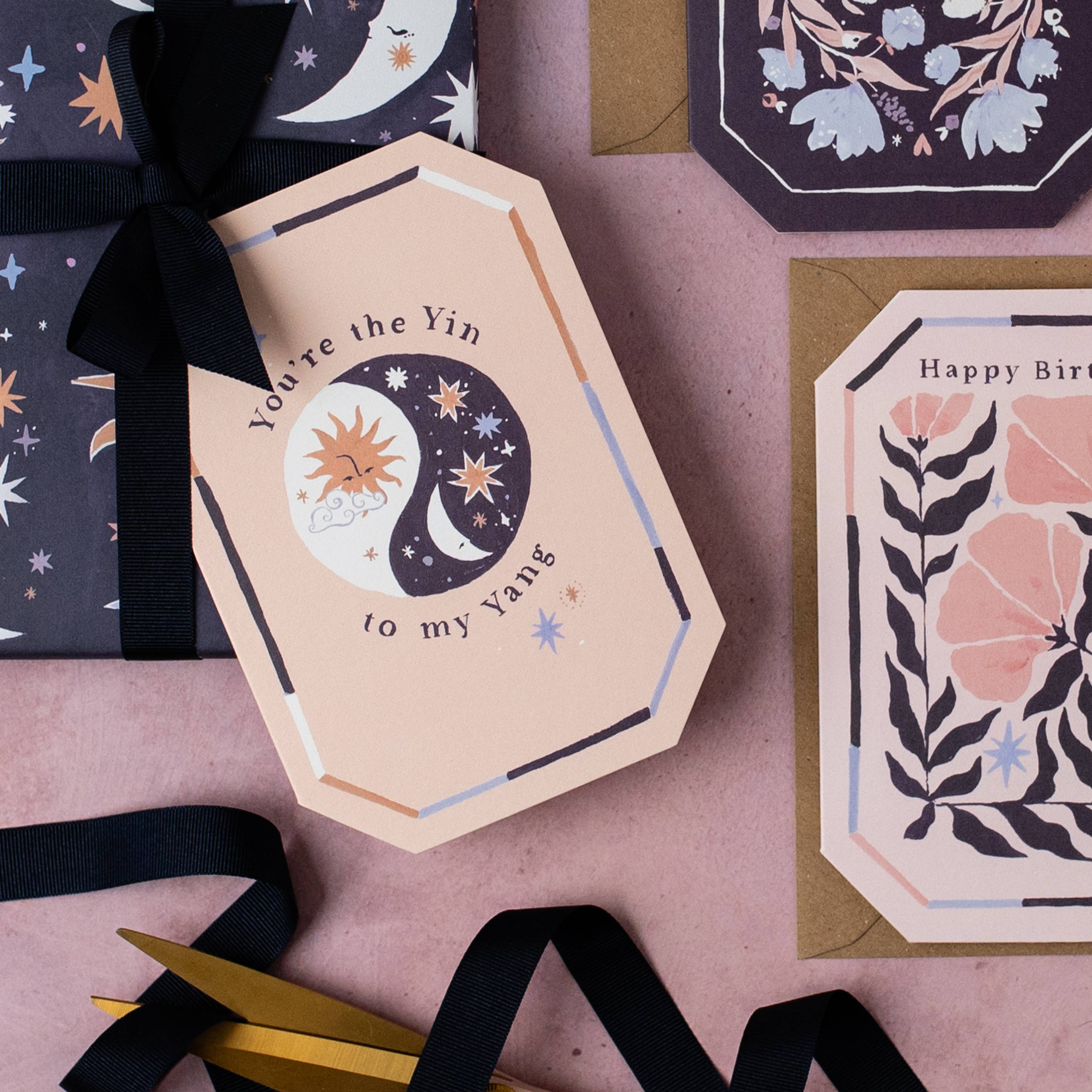 Sister Paper Co. – Großhandel Liebeskarte – Yin Yang Karte | Liebeskarten | Grußkarten zum Jubiläum1