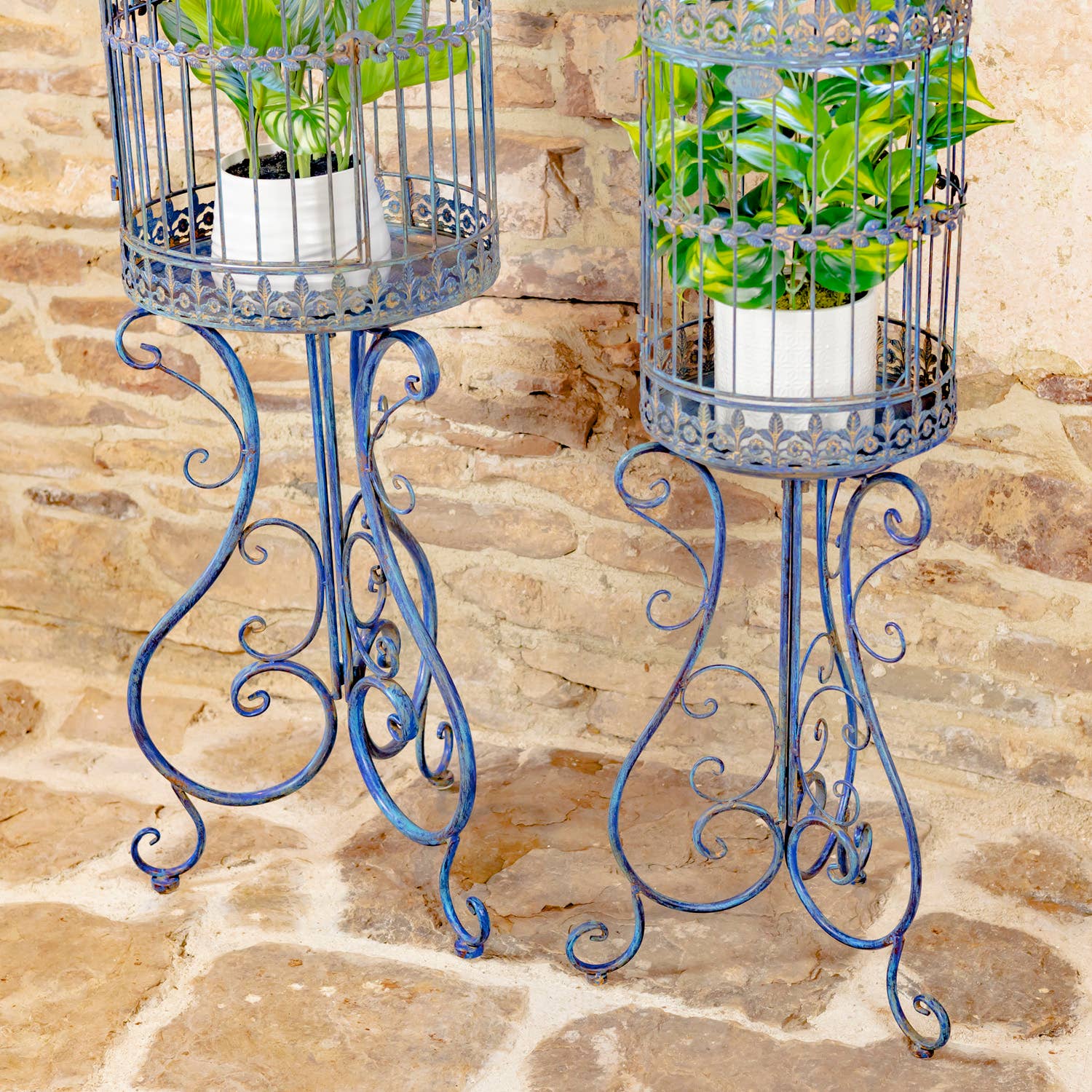 Zaer Ltd. International - Wholesale Plant Pot Stand - Victorian Style Birdcage Style Planters "Copenhagen 1843"3
