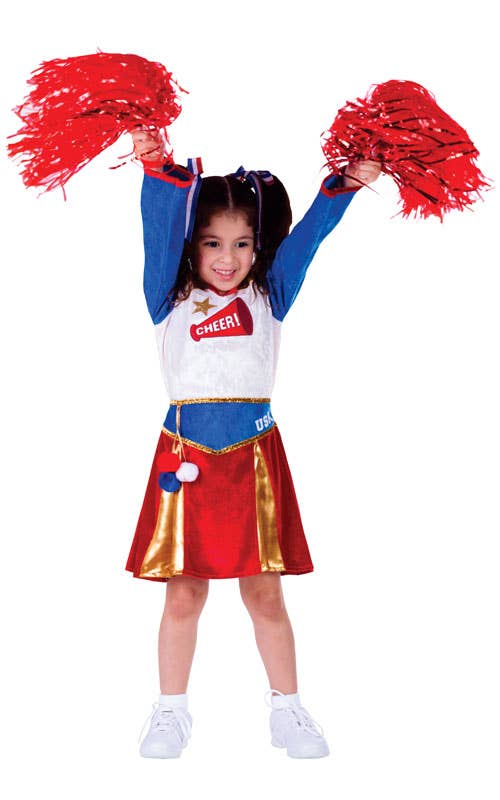 Dress Up America - Wholesale Costume - Kids - American Cheerleader Costume - Kids0
