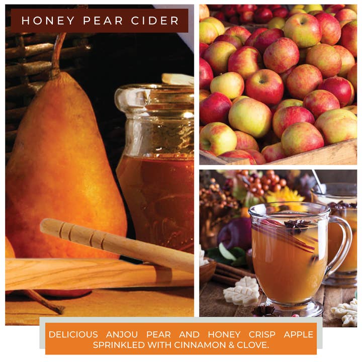 A Cheerful Giver - Wholesale Jar/Filled Candle - KOTL Baby Candle (6oz.) – Honey Pear Cider