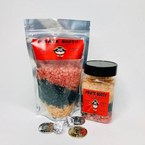 PIRATE BOOTY BATH SALT for wholesale by After Midnight Soap Company