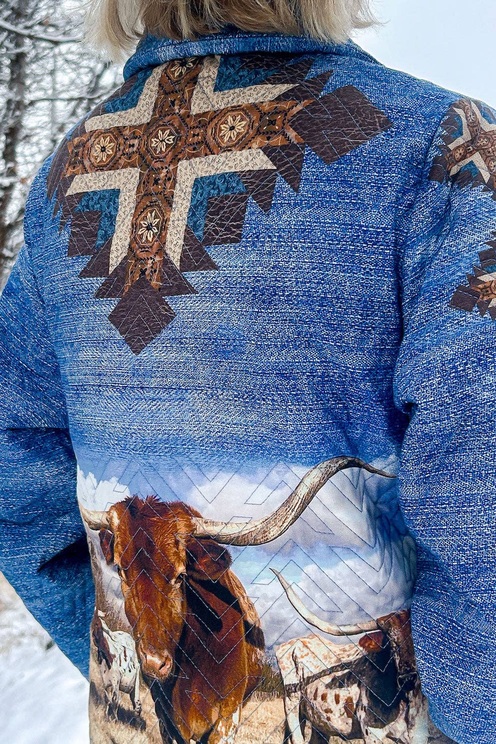 Lovlei - Vente Veste – femme - Veste - Né pour courir Texas Longhorn8