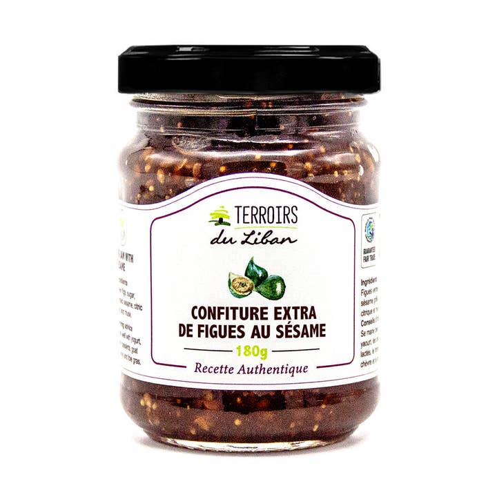 Fig sylt med sesam - 180g för wholesale av Terroirs du Liban