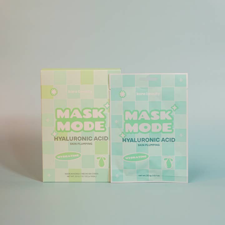 Kara Beauty - Wholesale Skincare Face Mask - Mask Mode Sheet Mask (10 pack) - Hyaluronic Acid