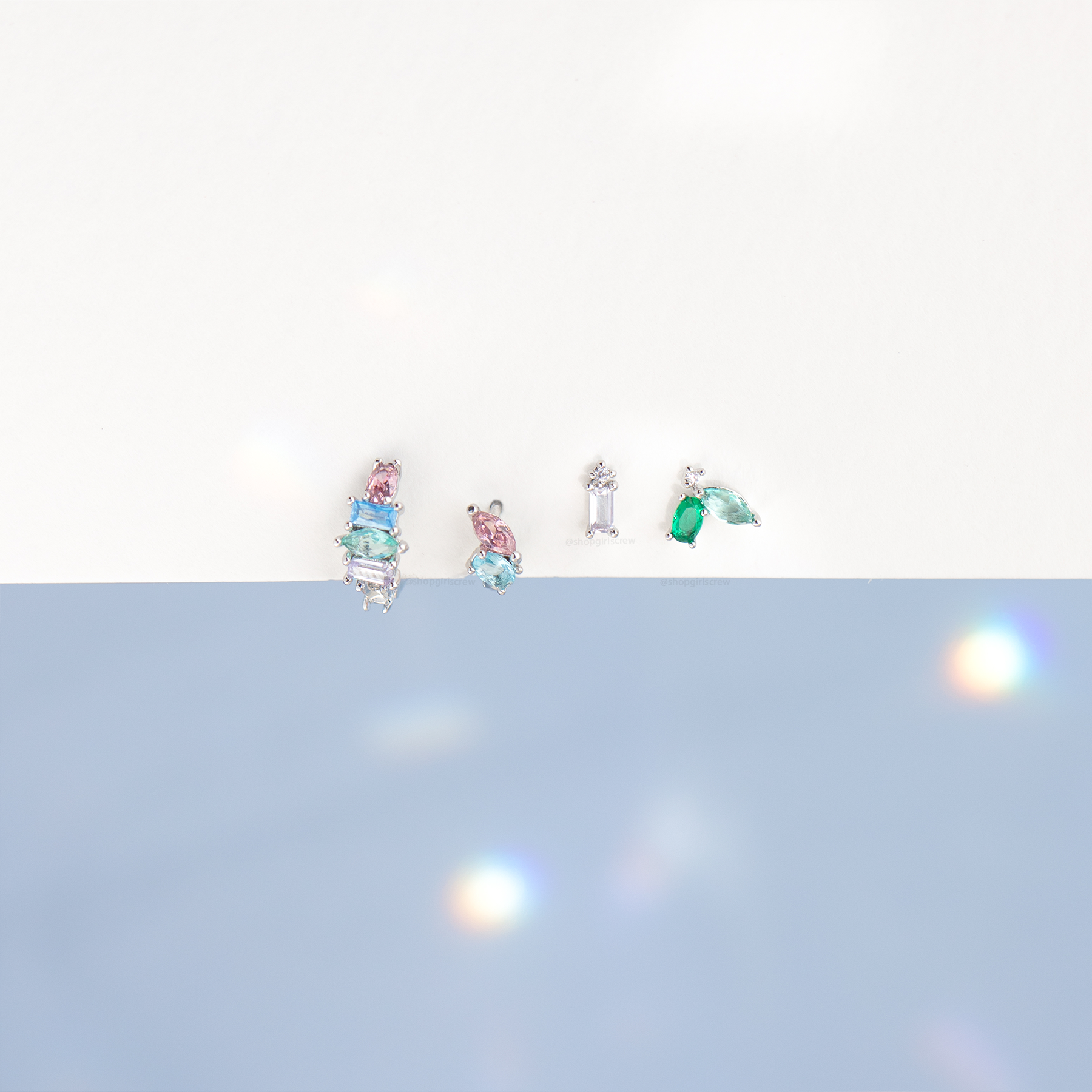 Girls Crew – Conjunto de joias por atacado – Conjunto de brincos Flora e Fauna8