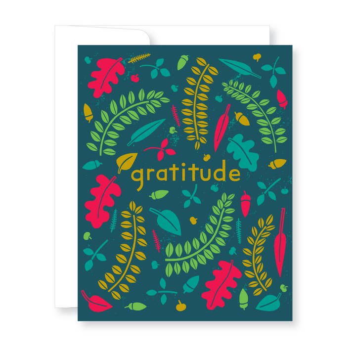 thank you - gratitude floral for wholesale by GreatArrow Graphics