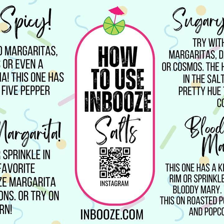 InBooze - Wholesale Zout - Cocktailblikjes met zoutrand - eenvoudige glazen randvormpjes voor cocktails2