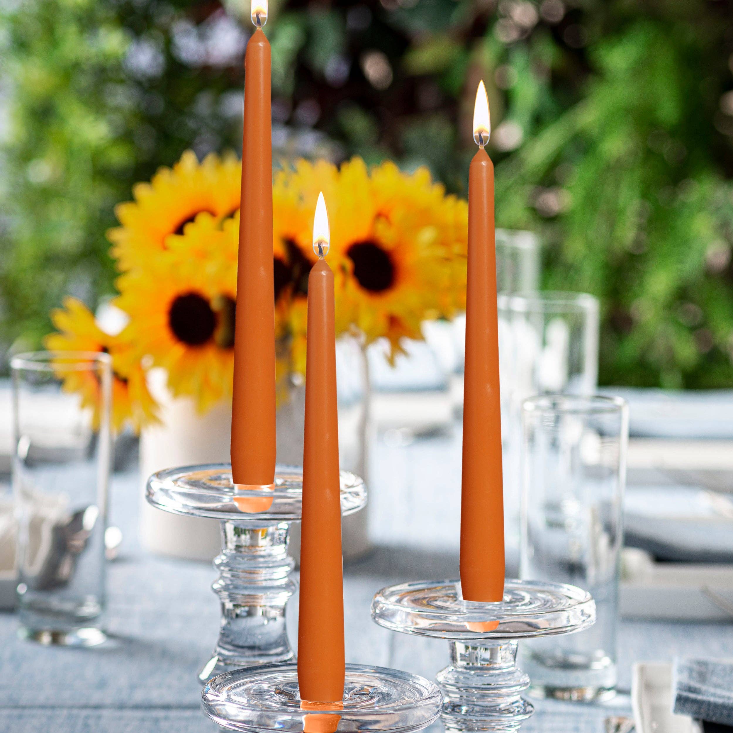 BOLSIUS - Wholesale Taps toelopende kaars/kandelaar - BOLSIUS hoge kegelkaarsen van 25 cm, set van 4 – decoratief, gekleurd, geurloos35