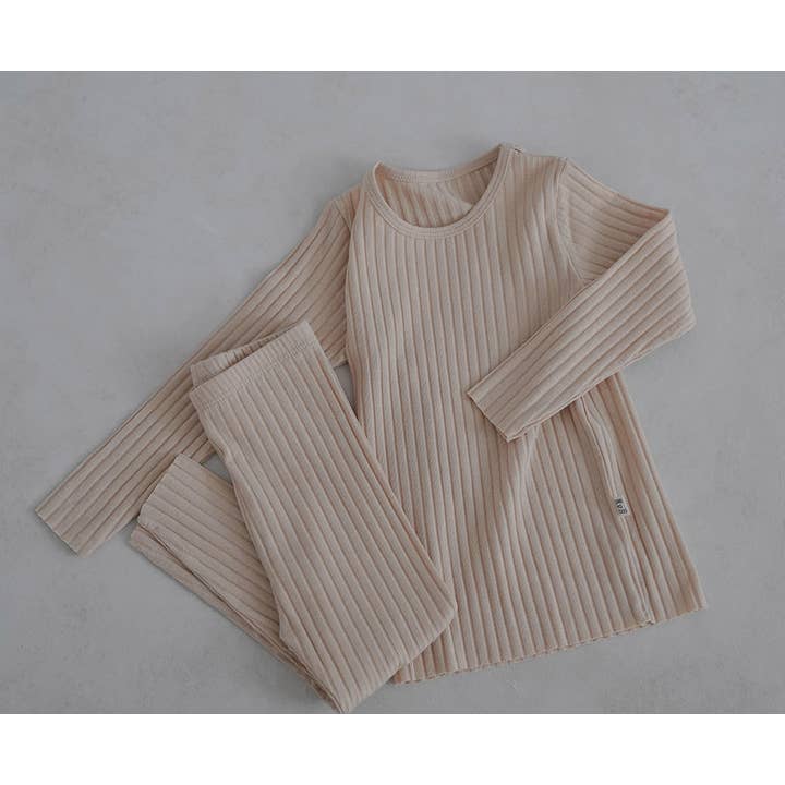 peekaboo - Wholesale Sleepwear set – Kids - Toddler Kids Cotton Modal Ribbed Pajamas5