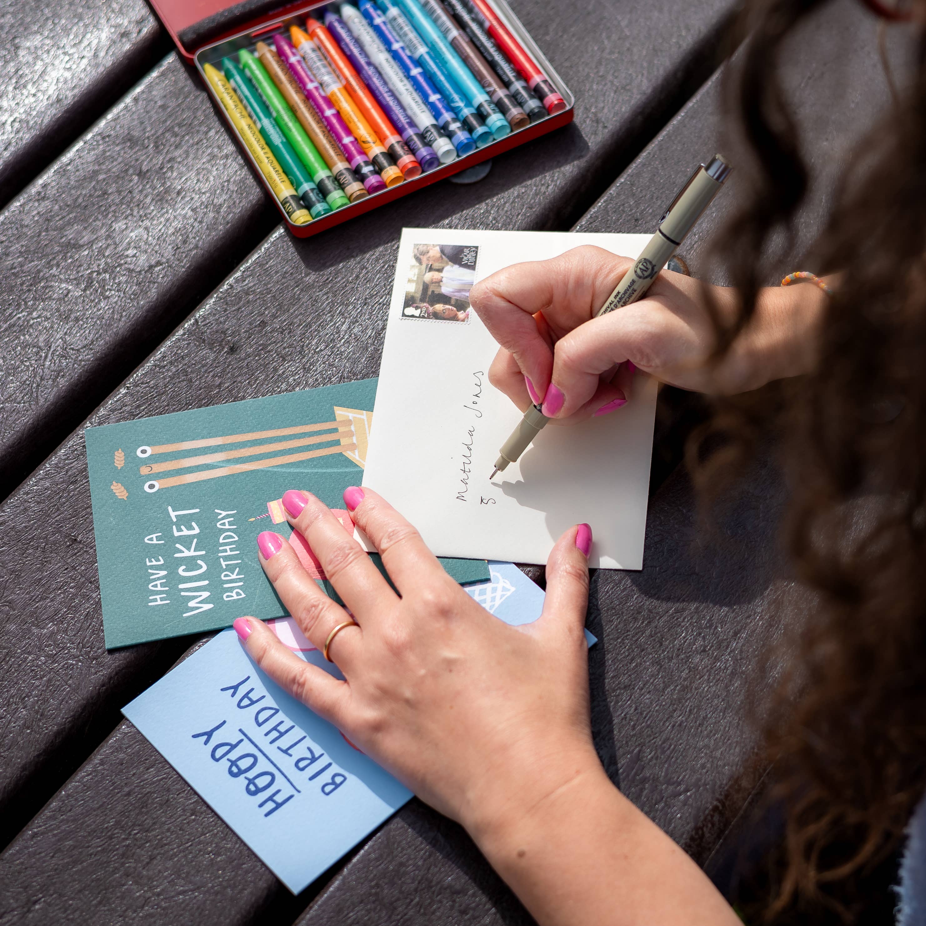 Painted Parasol Studio – wholesale Father’s Day card – Golf Tee Dad Card - Father's Day - Greetings Card for Men2