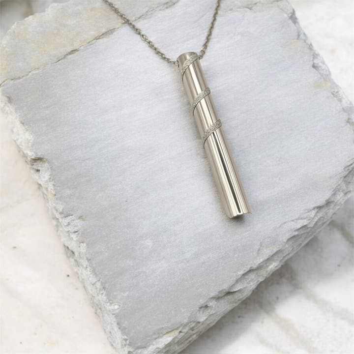 ChaLuMu Silver Halo Breathing Necklace for wholesale by ChaLuMu