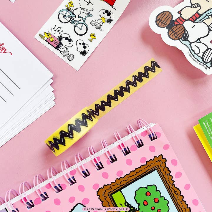 Charlie Brown Zig Zag Washi for wholesale by Pipsticks