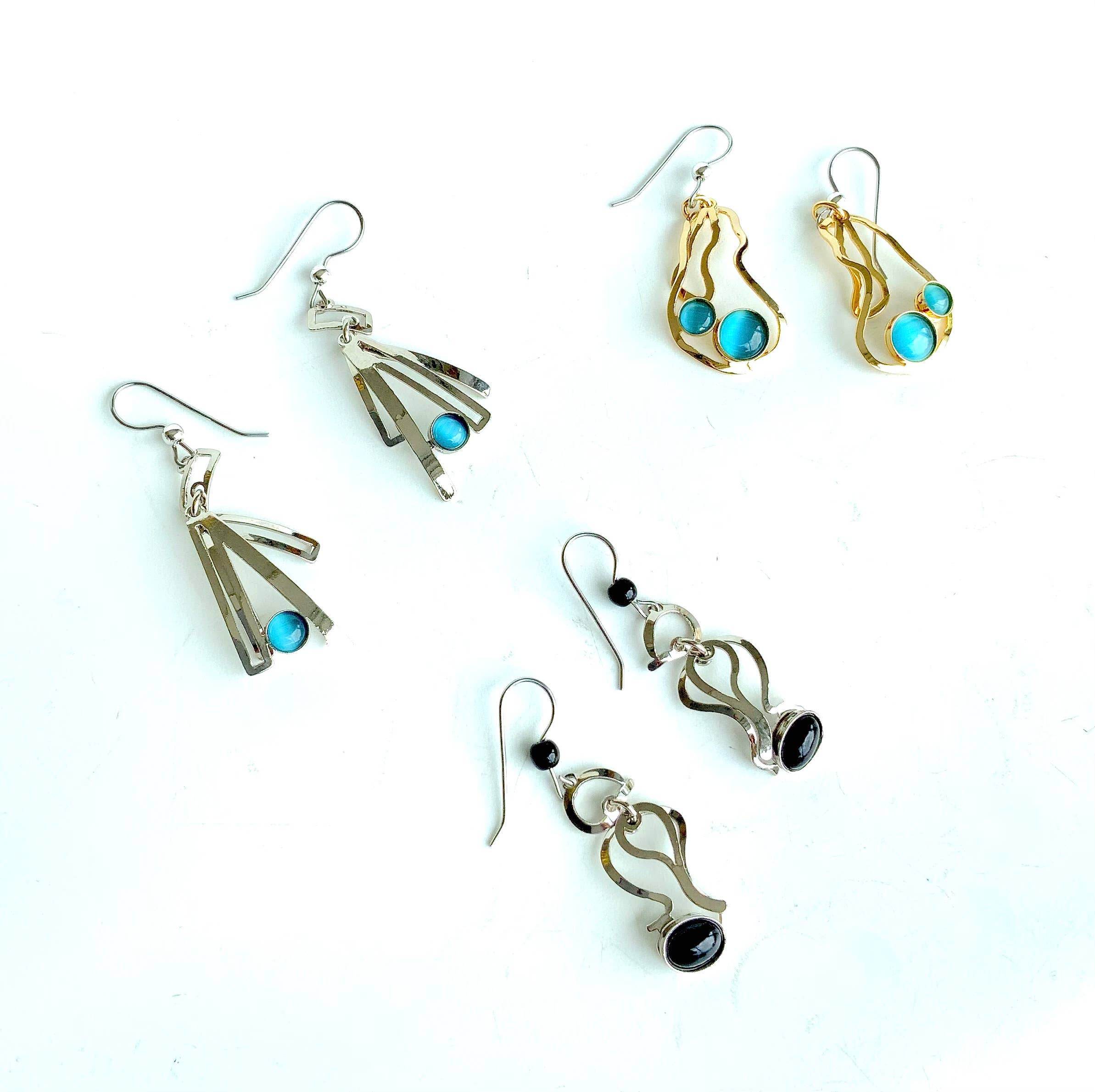 Christophe Poly / Crono Design - Wholesale Dangle Earrings - EARRINGS (Y) - Wire Hook Earrings
25