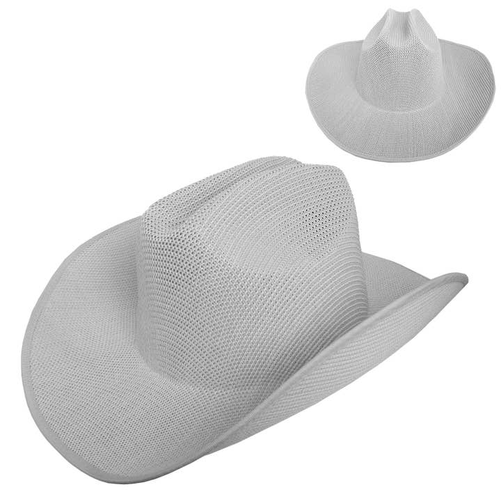 SP Sophia Collection - Wholesale Cowboy Hat - Women's - Fashion Western Wide Up Brim Straw Cowboy Hat 2