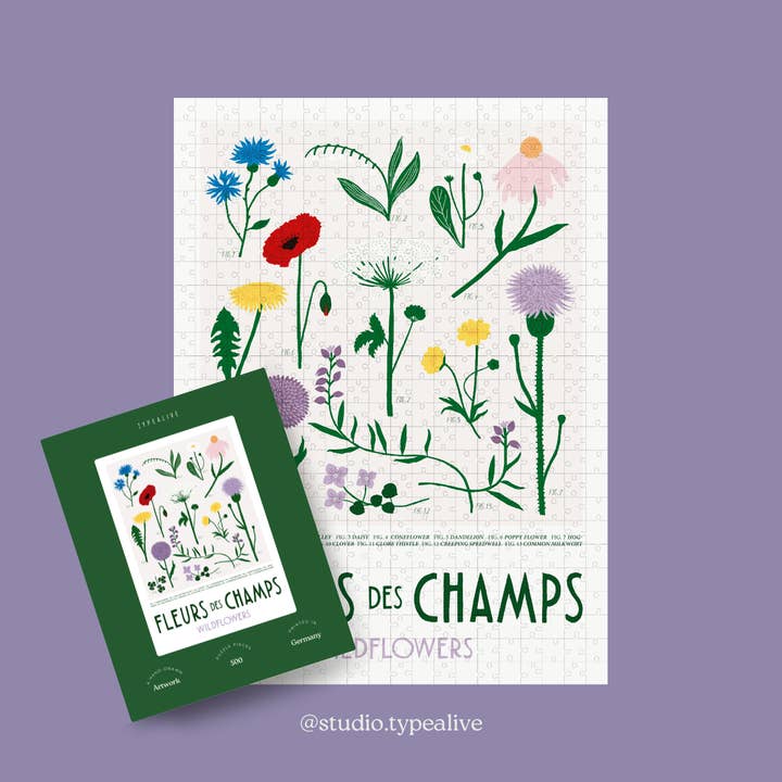 typealive - Wholesale Puzzle - Adult - Puzzle / Wildflowers2