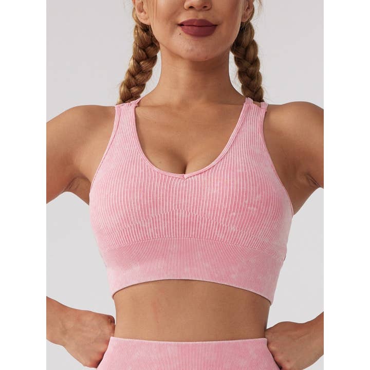 Your Beautiful Boutique - Wholesale Sports Bra - Women's - Women Fashion Blank Running Sports Bra
