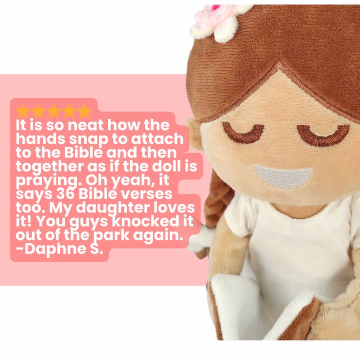 Jesusdoll.com - Wholesale Stuffed/Plush Toy - Kids & Baby - BibleGirl - Speaks 36 Bible Verses