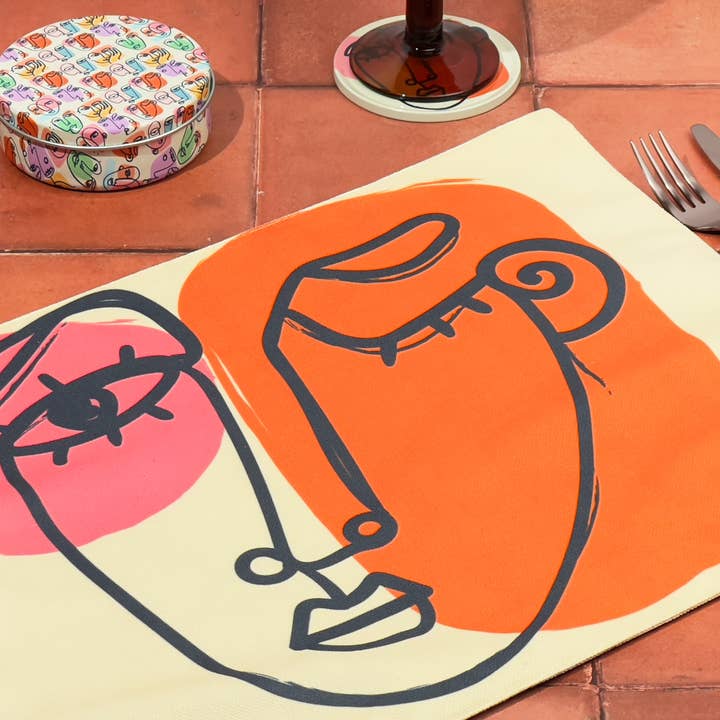 Set of 2 Boho Style Colourful Placemats | Table Decor for wholesale by CELIYA HOME