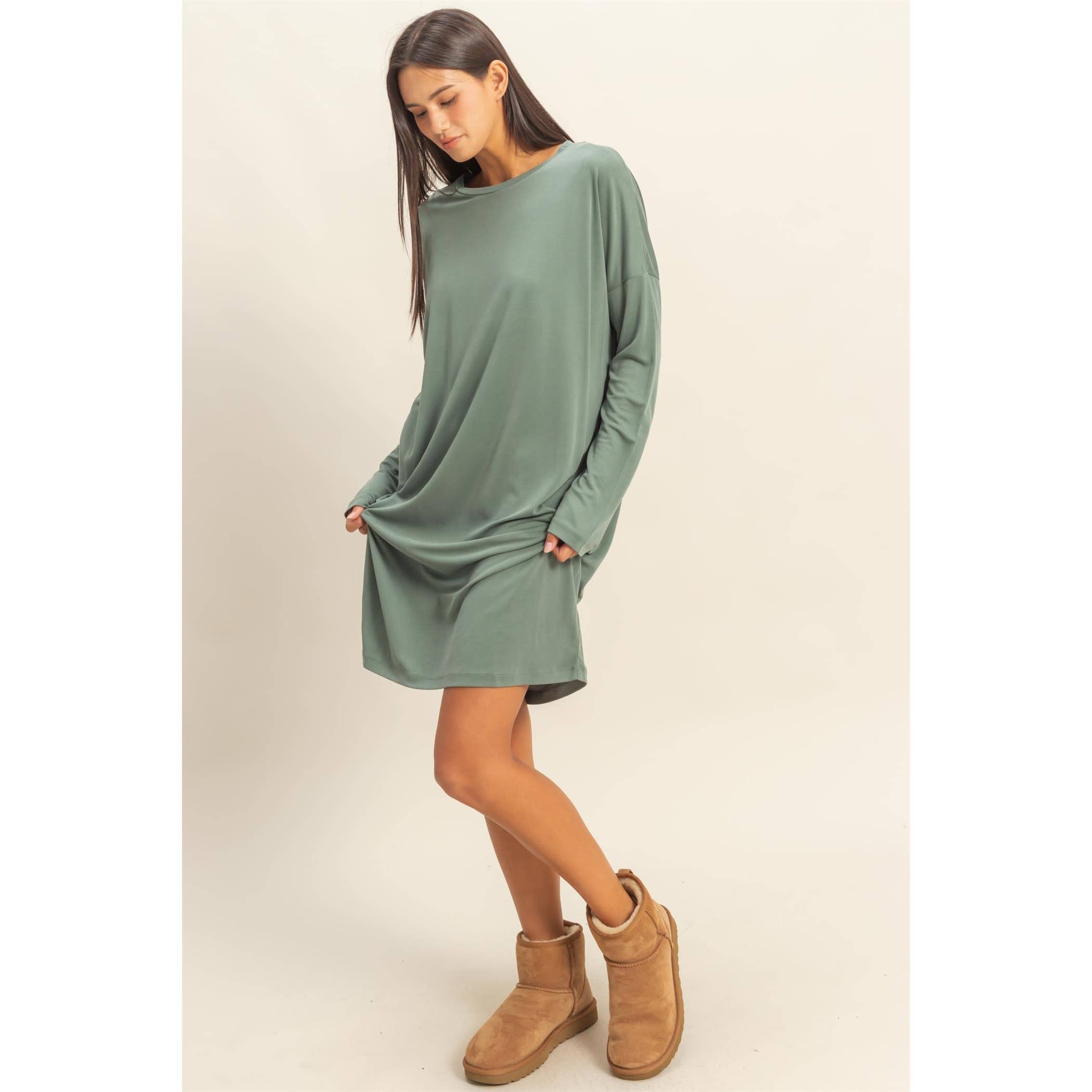 HYFVE - Venta al por mayor Vestido - Mujer - Vestido midi de gran tamaño2