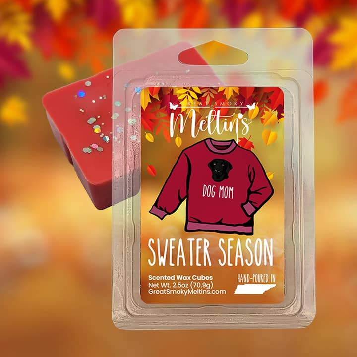 Sweater Season Wax Melt for wholesale by Great Smoky Meltin’s, LLC