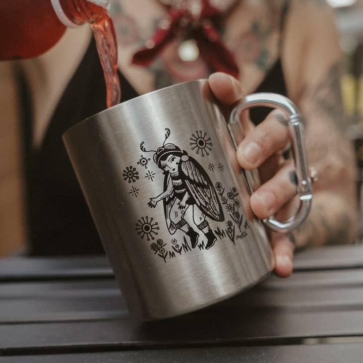 Abigail E. P. - Wholesale Coffee mug - Cicada Song Carabiner Mug