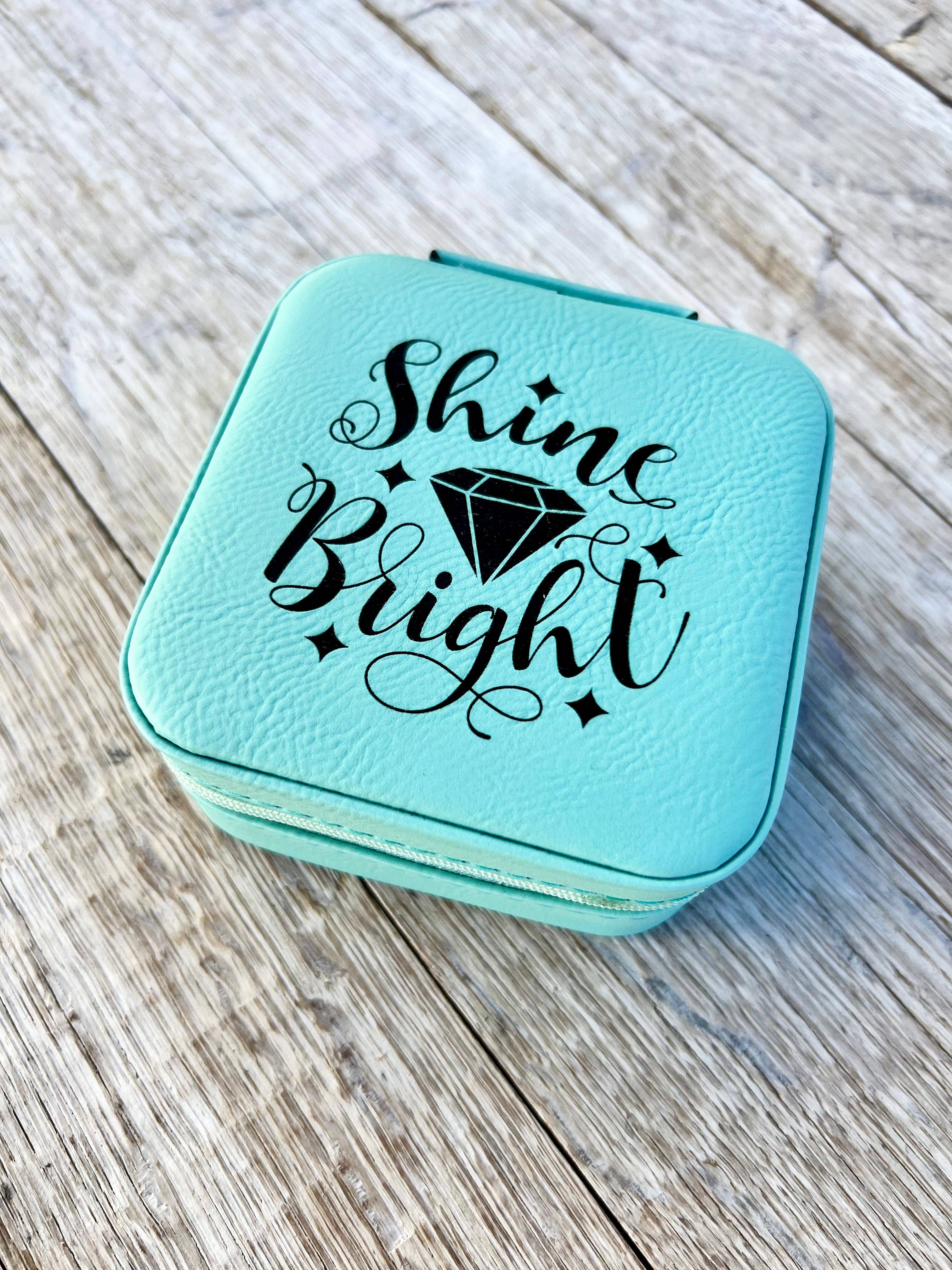 KW Custom Creations - Wholesale Jewelry Box/Organizer - Laserable Leatherette Travel Jewelry Box9