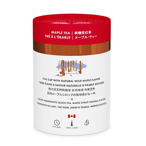 Tega Organic Tea - Vendita all'ingrosso Tè in bustine - Tè Nero di Lusso all'Acero | Canadese | 12 Bustine di Tè2