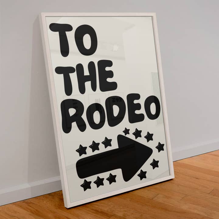 Blue Iris Designs Co - Vente Affiche d'art - Vers la version imprimée du rodéo0