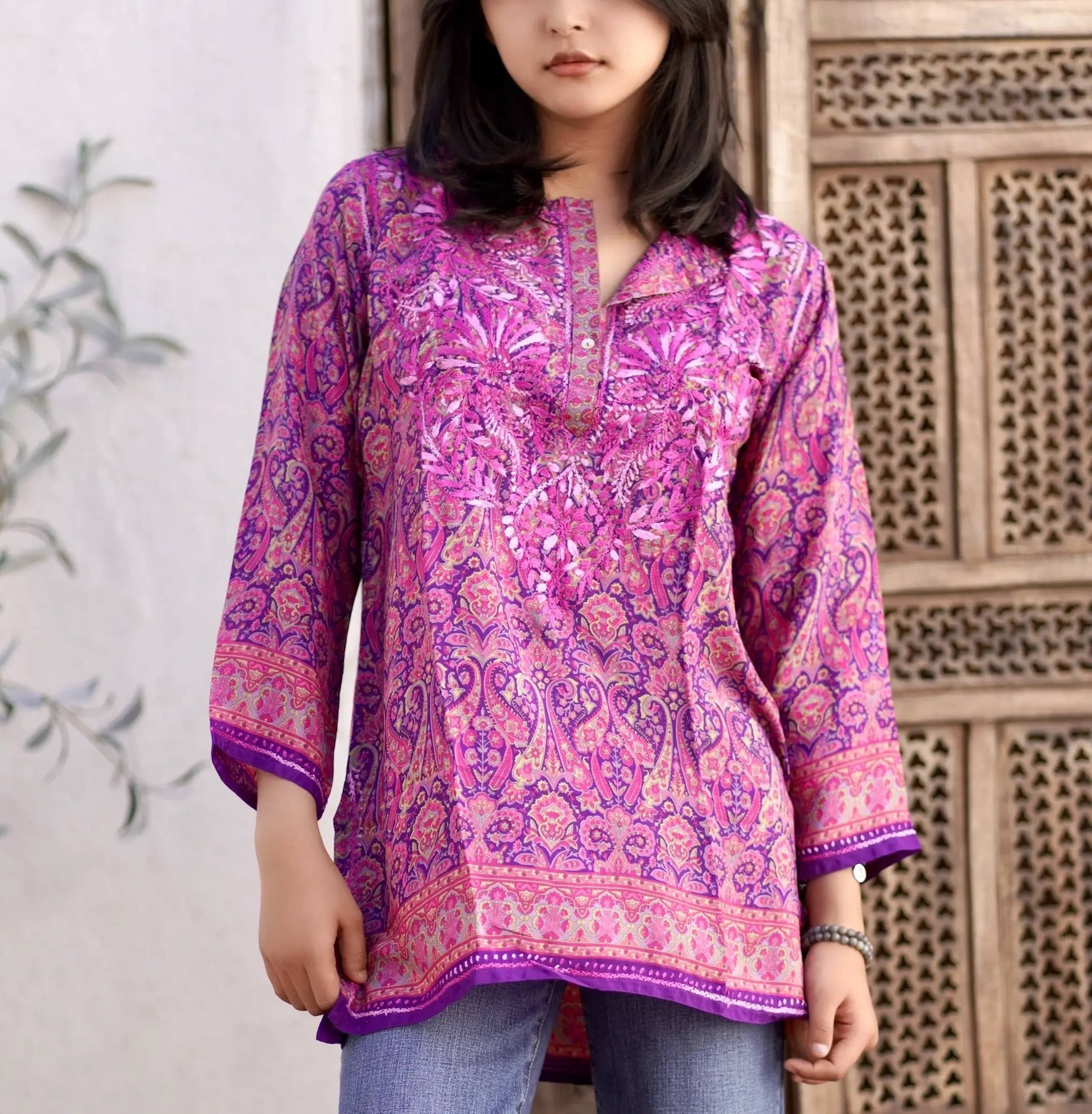 Dolma – Engroshandel Tunika - Dame – KDC Emb. Tunika bær PAI 06