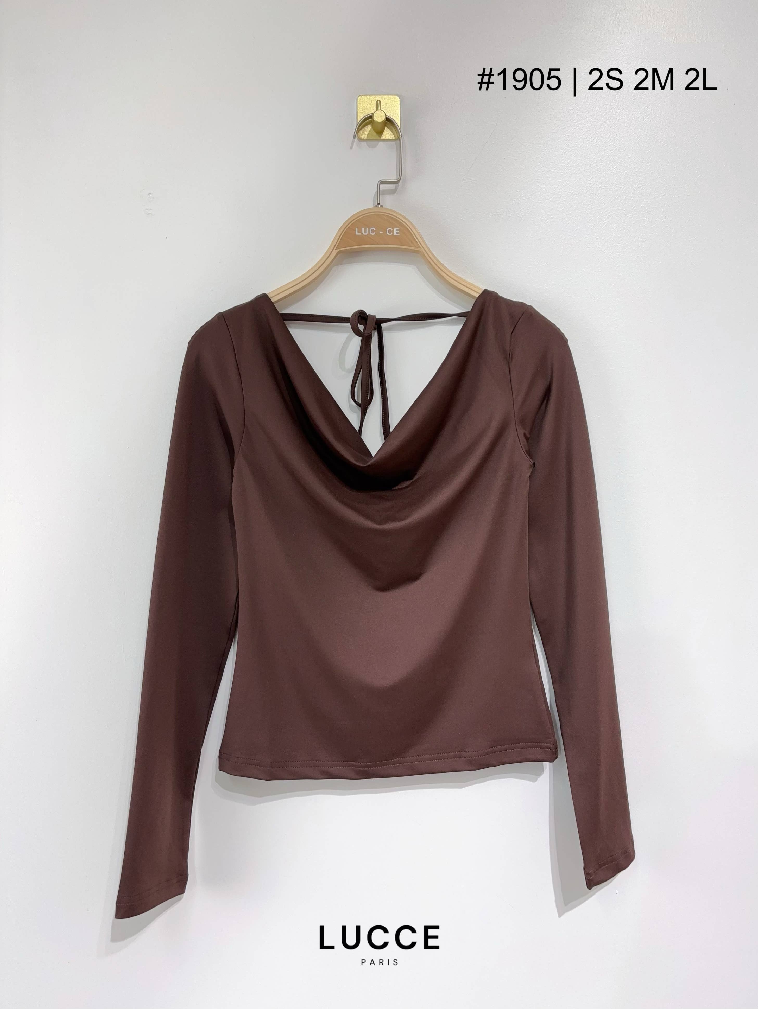 LUCCE - Wholesale Blouse - Women's - Long-sleeve top - TS19055