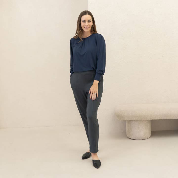 Encircled - Wholesale Blouse - Women's - The Comfy Blouson Top5