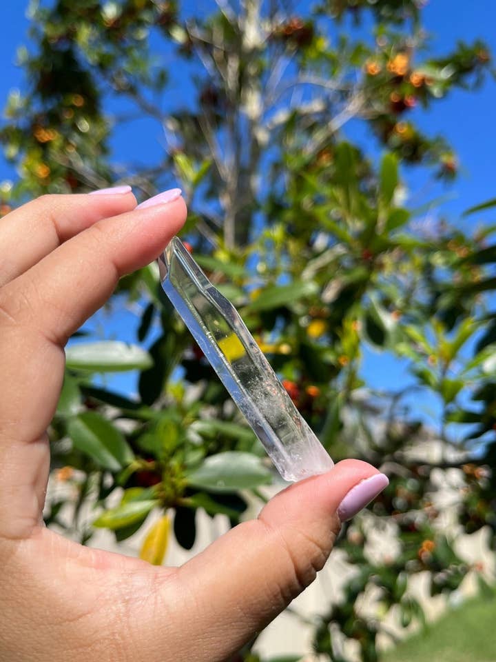 Clear Quartz Crystal Natural Point #6 for wholesale by Sivalya